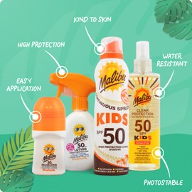 Malibu Sun Kids SPF 50 Lotion Roll On, 50ml