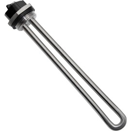 QINGJIE 520789 232794 Rv Water Heater Element for Suburban Rv Sw Series Electric Water Heater,Replacement of Water Heater Part Sw12del,Sw10del,Sw6del Etc,Screw in,1440w 120v, Silver