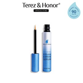 Terez & Honor Advanced Eyelash Serum for Thicker, Longer, Fuller Eyelashes and Eyebrows - Grow Luscious Lashes with Brow Enhancer:_2 Pack Eyelash Growth Serum