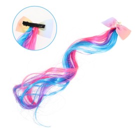 Gatuida Gradient Bowknot Hair Clips for Colorful Unicorn Headwear Accessories Lightweight and Comfortable for Parties for Purple