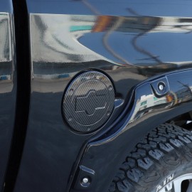 MXauto-2024 For Toyota Tundra 2007-2021 ABS Carbon Fiber Fuel Tank Gas Cap Trim Cover