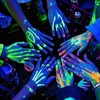 GOODTAKE Acrylic Glow in The Dark Paint, 12 Bright Colours