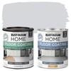 Rust-Oleum 367593 Home Interior Floor Coating Kit, Matte Pearl Gray