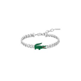 Lacoste Men's Arthor Jewelry Stainless Steel Adjustable Bracelet, Fashionable, For an Everyday Look