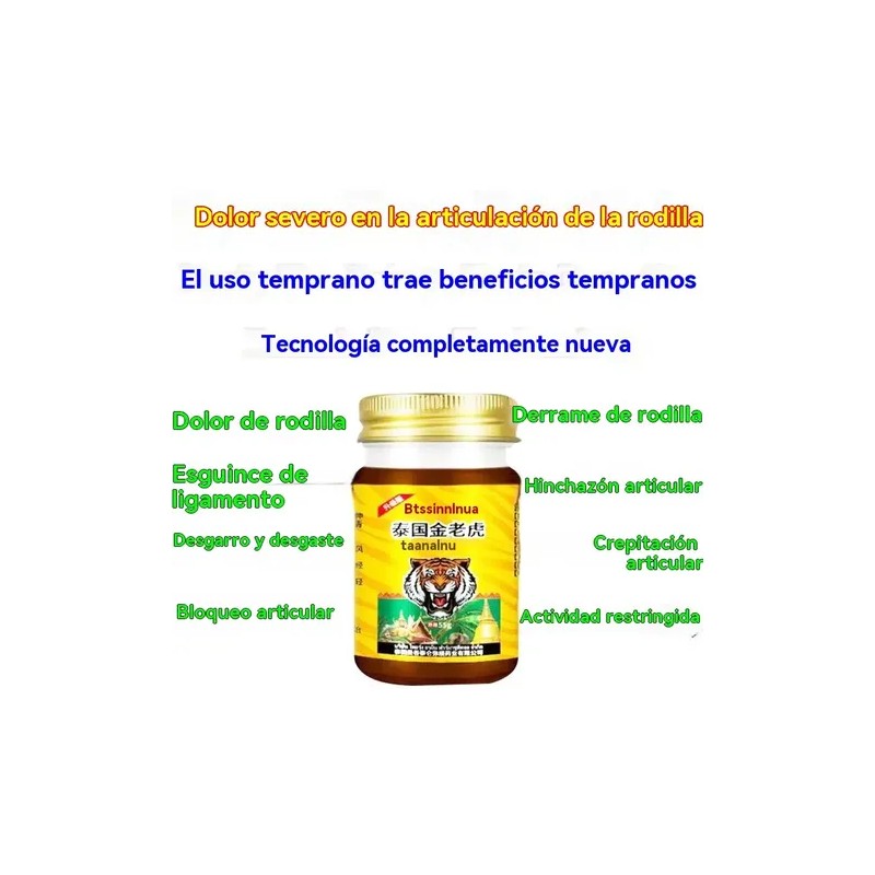 Pomada Especial Para Aliviar El Dolor Y La Hinchazón De