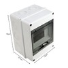 Royouzi Surface-Mounted Distribution Box, IP65 Fuse Box, Surface-Mounted, Sub-Distribution Surface-Mounted