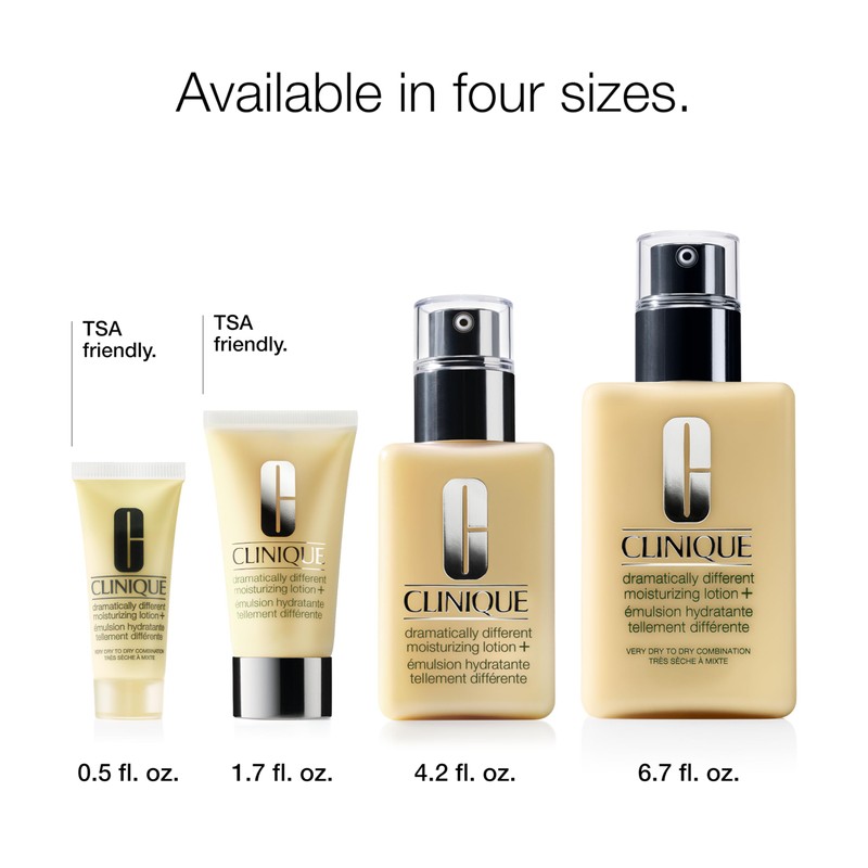 Clinique 3-Step Dramatically Different Moisturizing Lotion+ | Face Moisturizer For