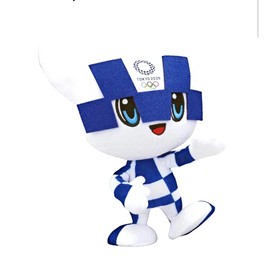 Tokyo 2020 Olympic Mascot Militowa Posing Plush Toy