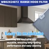 WZKO WB02X24872 Range Hood Grease Filter 11-7/8''x11-7/8'' 2pack For GE