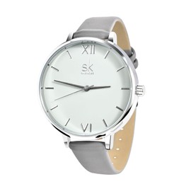 claities SK Women's Leather Classic Vintage Retro Watch for Small Wrists, Simple Stylish,Waterproof Watches,Roman Dial, Reloj para Mujer