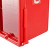 Global Industrial Fire Extinguisher Cabinet, Plastic, Fits 20 lbs., Red