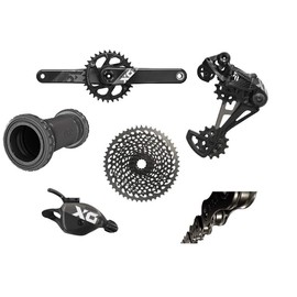 SRAM X01 Eagle Dub 170 Boost Inglese BB 170mm Boost Nero 32T 10-50T