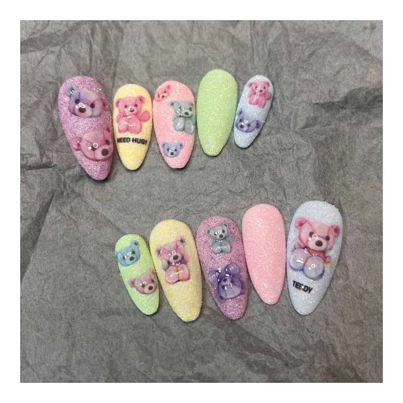 Cotton teddy - Mini Square / Cotton teddy - 미니스퀘어