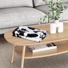 VDDR Cow Print Rug Faux Cowhide Rug Cute Area Rug