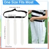Junkin 6 Players Flag Football Belts and Flags Set Adjustable