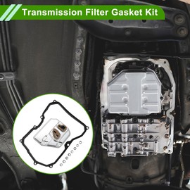 HOPESPANNER No.24347551087 Transmission Filter Gasket Kit for Mini Cooper 2002-2008 Durable Silver Tone Engine Automatic Transmission Filter Kit Metal Cork 1Set