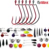 FANATIK Offset-XL FO-3312-XL Jig Angel Fishing Hook for Rubber Baits