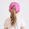 HERUAI Children's Baseball Cap with Ponytail for Girls Boys Golf