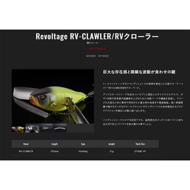 JACKALL RV-Crawler Blink Silver BLK
