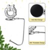 GSrenyu 4 Pcs Christmas Stocking Holders, Christmas Stocking Hangers Mantel