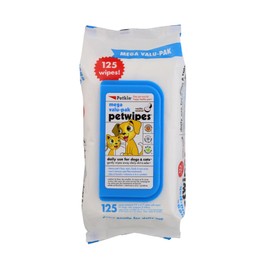 Petkin Mega Valu Pet Wipes, Pack of 125