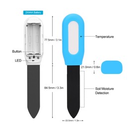 Soil Hygrometer Zigbee2mqtt Sensor Real Time Detection Historical Recording for Plant Soil