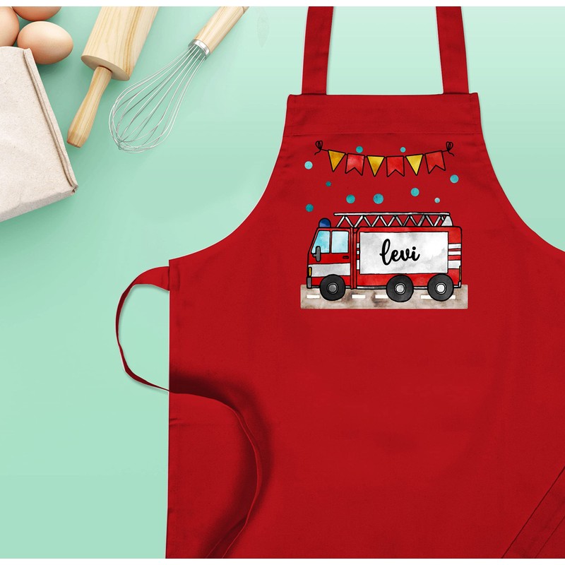 Geschenk mit Namen personalisiert by Shirtracer - Children's Apron for