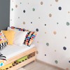 330Pcs Watercolour Dots Wall Stickers, Dots Wall Decal，Kids room wall
