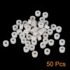 sourcing map Round Spacers Cylinder Spacers ABS Spacers 7 mm