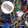 30Pcs Quick Connect Electrical Splicing Wire Connectors Kit Lever Wire