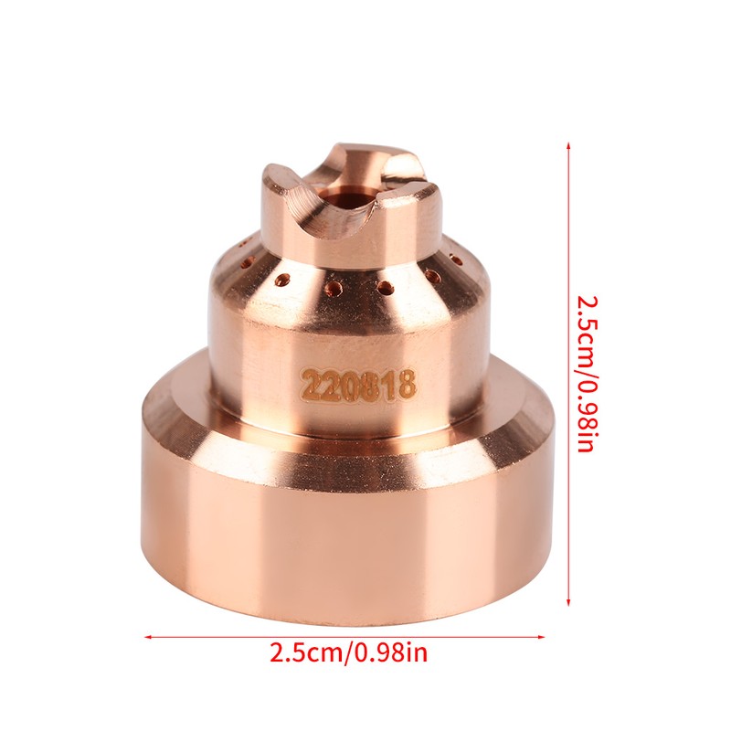 5pcs Plasma Shield Cup Cap for MAX65/85/105 Cutting Torch Consumables