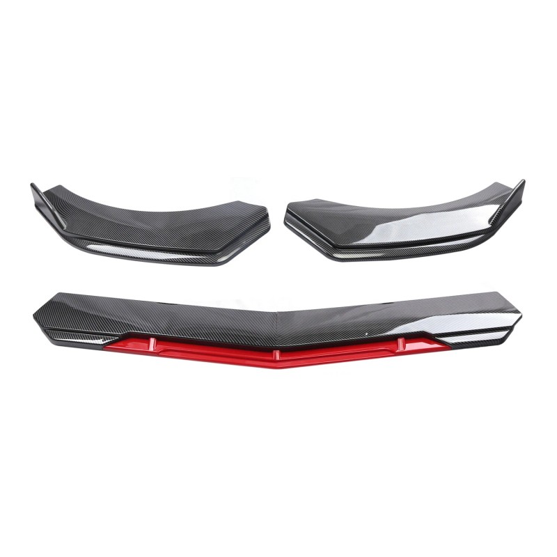 For Chrysler 300 2005-20 Front Bumper Lip Splitter Spoiler carbon