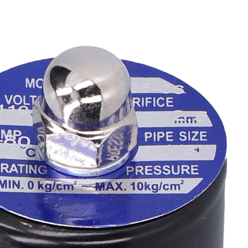 Electric Solenoid Valve Small Normally Closed for Water Air Diesel