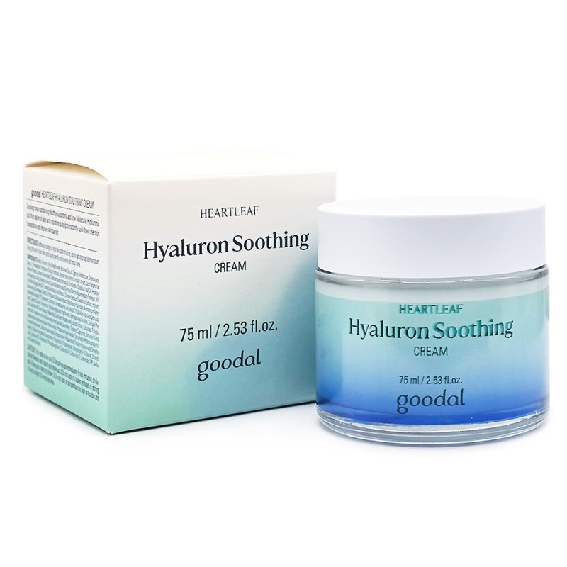 Goodal Eoseongcho Hyaluronic Soothing Cream 75ml / 구달 어성초 히알루론