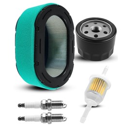Filters & Spark Plugs Kit Fit for Bad Boy Zero Turn Lawn Mowers Replace 015800000 063500400 063500300 16-083-04-S, Lawn Mower Maintenance Kit Include Air Filter Oil Filter Fuel Filter Spark Plug