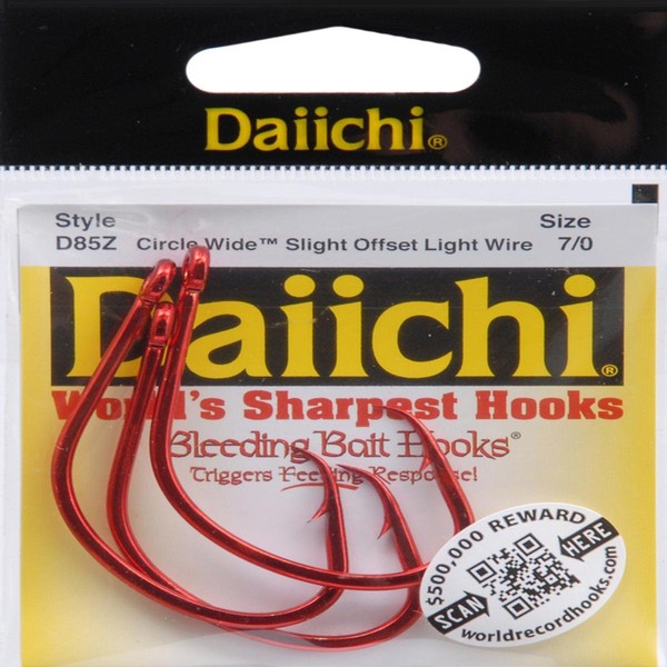 Daiichi D85Z-7/0 Circle Chunk Wide H