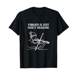 Funny Violin Player Art Violinist Women and Girls T-Shirt