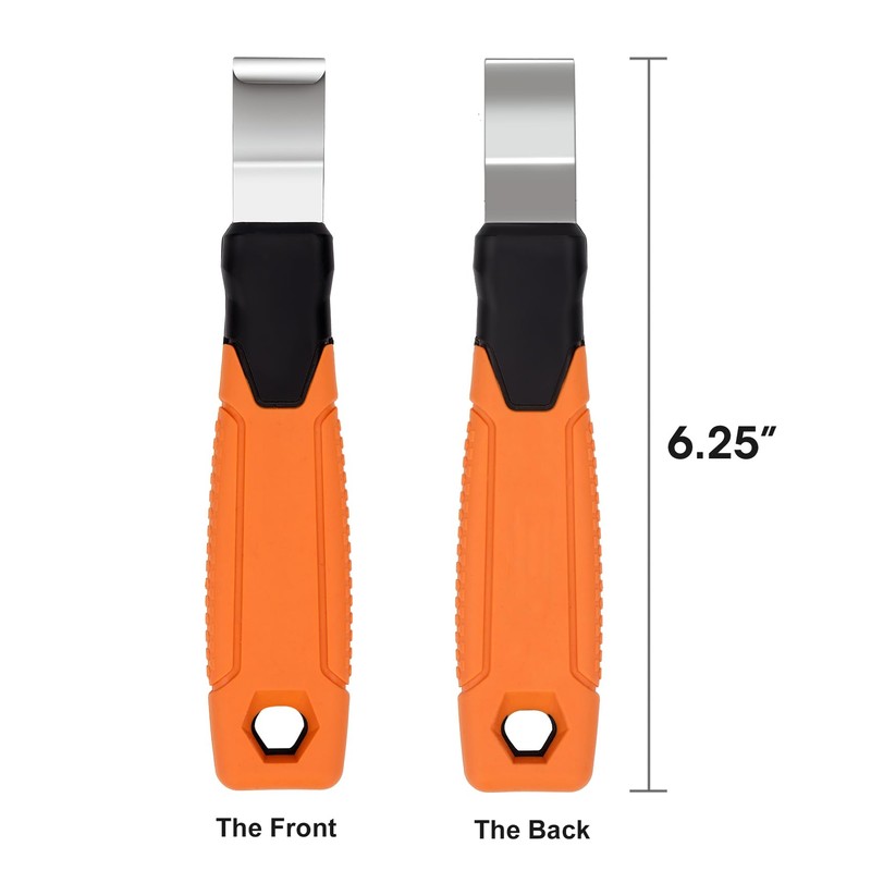 Vinyl Siding Removal Tool - Extra Long Handle, Steel Blade,