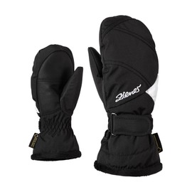 Ziener – Lia GTX (R) Mitten Girls Guanti Junior Guanti da Sci, Donna, Lia GTX(R) Mitten Girls Glove Junior, Black, 4
