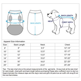 Blueberry Pet 6 Patterns Fall & Winter Chic Interlock Dog Sweater