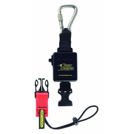 Gear Keeper RT3-5602 Retractable Tool Tether Lanyard with Heavy Duty Carabiner Clip Mount - 32oz Tool Load Limit - Quick Connect Buckle - ANSI/ISEA 121 Compliant USA Made