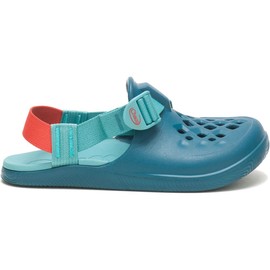 Chaco Chillos - Zuecos para Mujer, Azul océano, 22 cm