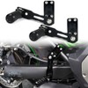 Xitomer 1 1/4" Foot pegs Adjustable Highway Peg Mounts Compatible