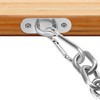 BELLE VOUS M8 Stainless Steel Pad Eye Plate Hooks (8
