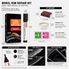 Black Wheel Rim Repair Pen for Cosmetic Touch-Ups – Alloy