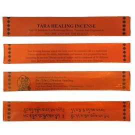Tara Healing Incense - 6" Box - Sold in Quantities of 4 Packs