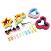 21PCS Sandwich Cutter and Sealer Bread Sandwich Shaper Dinosaur Star