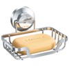 LEVERLOC Soap Dish, Soap Bar Holder for Shower Suction Cup