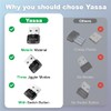 Yassa Mouse Jiggler, Undetectable, USB Mouse Mover with Switch Button,