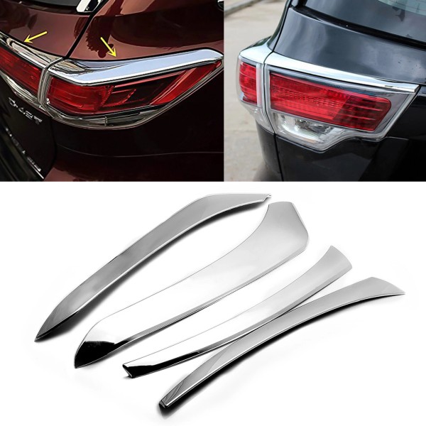APR01 For Toyota Highlander 2014-2016 Rear Tail Light Eyelid Eyebrow